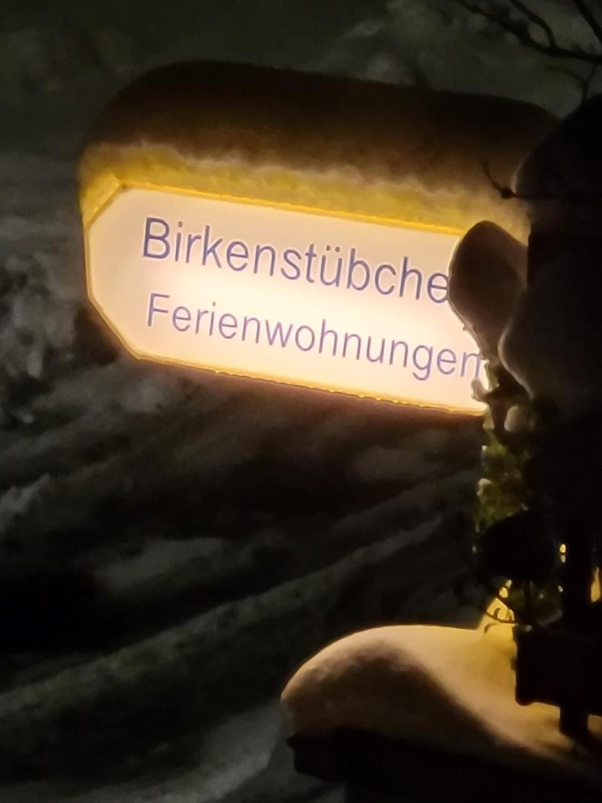 Birkenstuebchen Lägenhet Lautenthal Exteriör bild